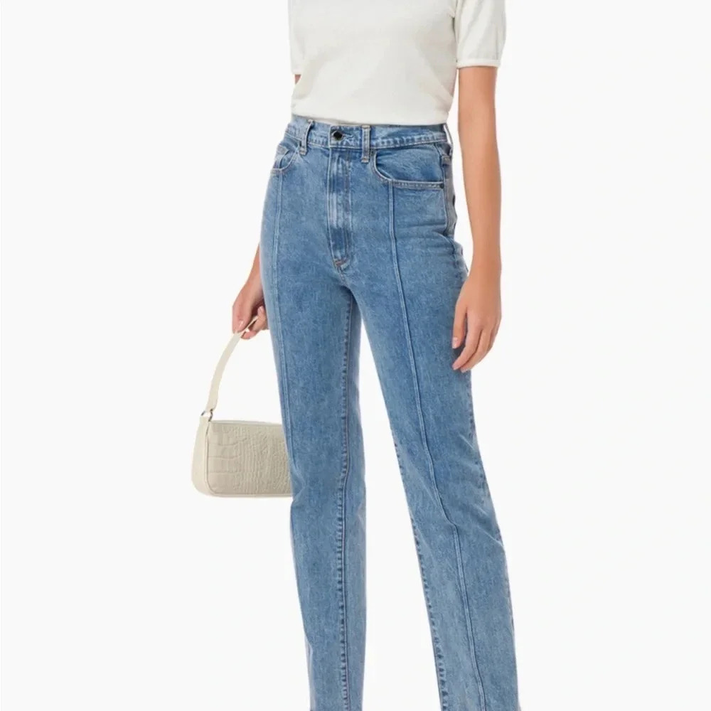 NWT LE JEANS Phoenix relaxed straight jeans in daydream wash. Size 26.